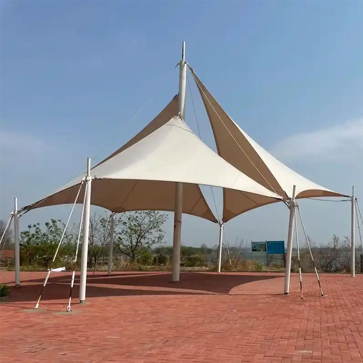 黄石膜结构景观棚