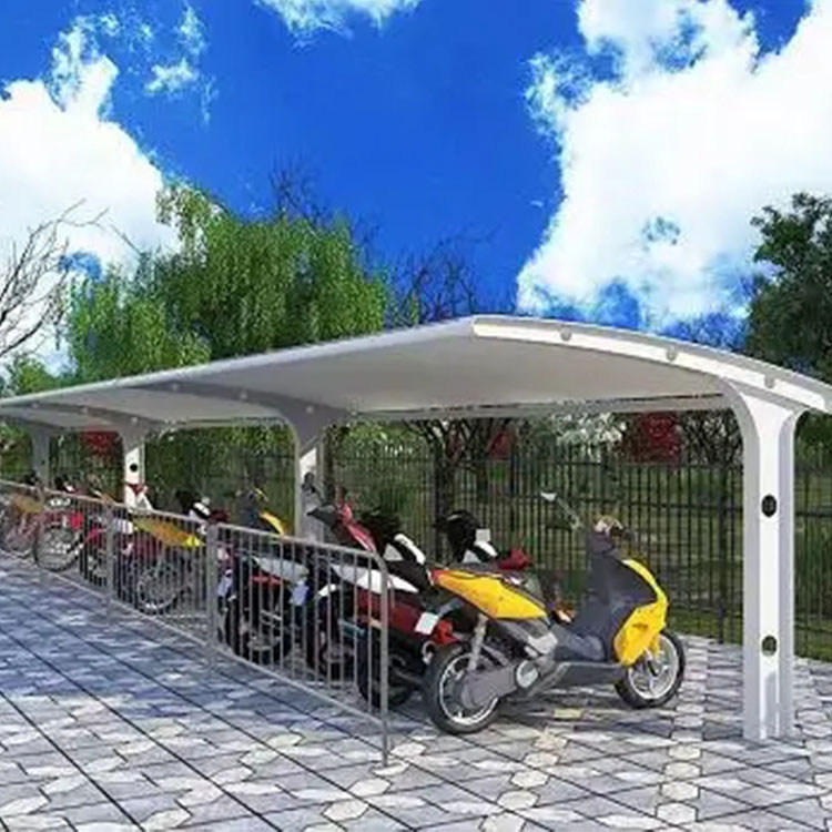 黄石膜结构电动车棚