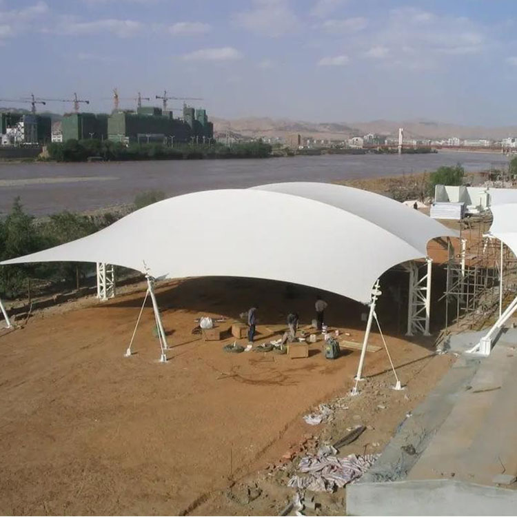 黄石膜结构汽车棚